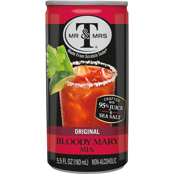 Mr and Mrs T Original Bloody Mary Mix (Pack of 24 x 163 Ml)